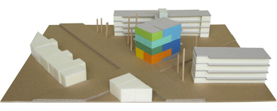 Modellansicht von Norden